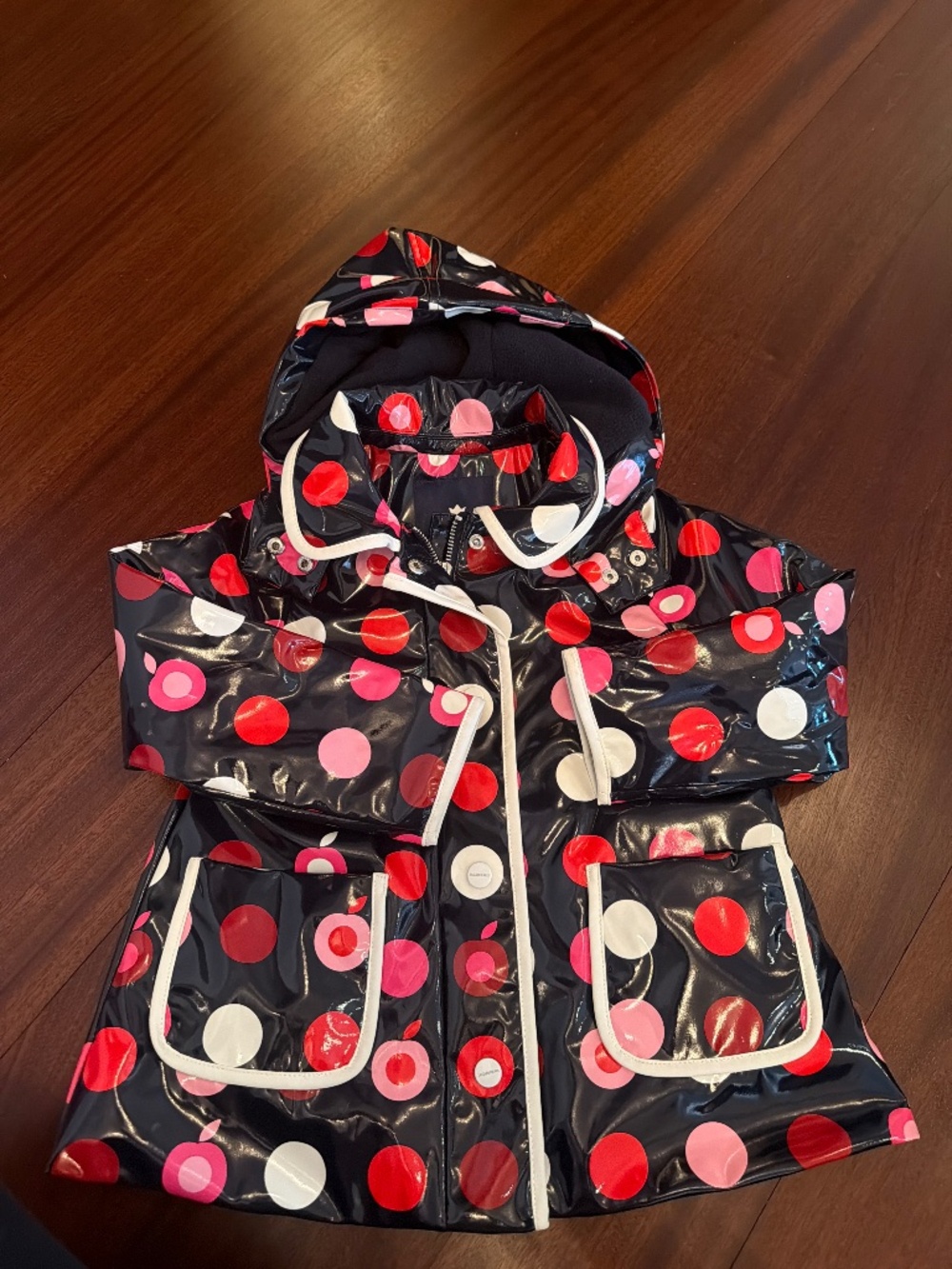 Girls Jacadi raincoat size 4
